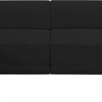 Ollie 128" Boucle Fabric Upholstered 6pc. Modular Sectional