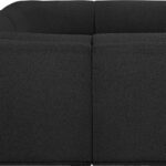 Ollie 128" Boucle Fabric Upholstered 6pc. Modular Sectional