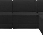 Ollie 128" Boucle Fabric Upholstered 6pc. Modular Sectional