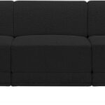 Ollie 158" Boucle Fabric Upholstered 7pc. Modular Sectional