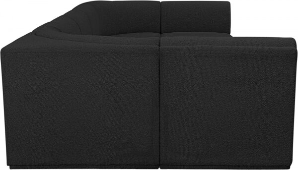 Ollie 158" Boucle Fabric Upholstered 7pc. Modular Sectional
