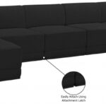 Ollie 158" Boucle Fabric Upholstered 7pc. Modular Sectional