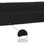 Ollie 188" Boucle Fabric Upholstered 7pc. Modular Sectional