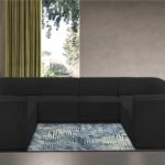 Ollie 128" Boucle Fabric Upholstered 8pc. Modular Sectional