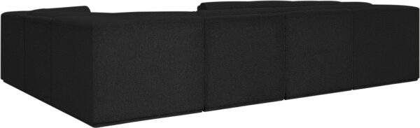 Ollie 128" Boucle Fabric Upholstered 8pc. Modular Sectional