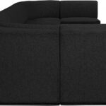 Ollie 188" Boucle Fabric Upholstered 8pc. Modular Sectional
