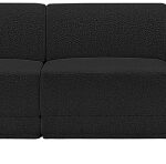 Ollie 218" Boucle Fabric Upholstered 8pc. Modular Sectional