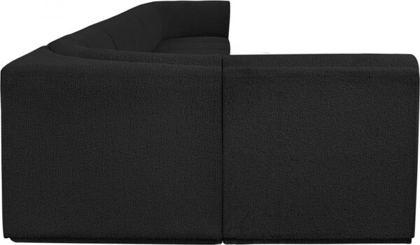 Ollie 218" Boucle Fabric Upholstered 8pc. Modular Sectional