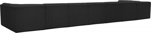 Ollie 218" Boucle Fabric Upholstered 9pc. Modular Sectional