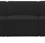 Ollie 218" Boucle Fabric Upholstered 9pc. Modular Sectional