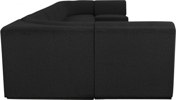Ollie 218" Boucle Fabric Upholstered 9pc. Modular Sectional