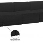 Ollie 218" Boucle Fabric Upholstered 9pc. Modular Sectional