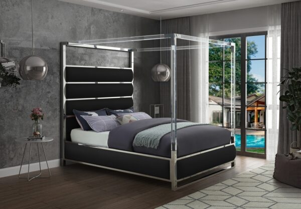 Encore Vegan Leather Upholstered Bed