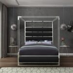 Encore Vegan Leather Upholstered Bed