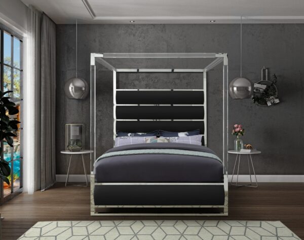 Encore Vegan Leather Upholstered Bed