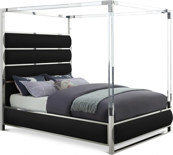 Encore Vegan Leather Upholstered Bed