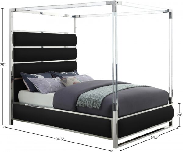 Encore Vegan Leather Upholstered Bed