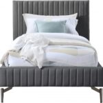 Gallo Vegan Leather Upholstered Twin Bed