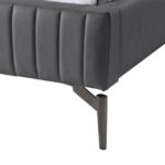 Gallo Vegan Leather Upholstered Twin Bed