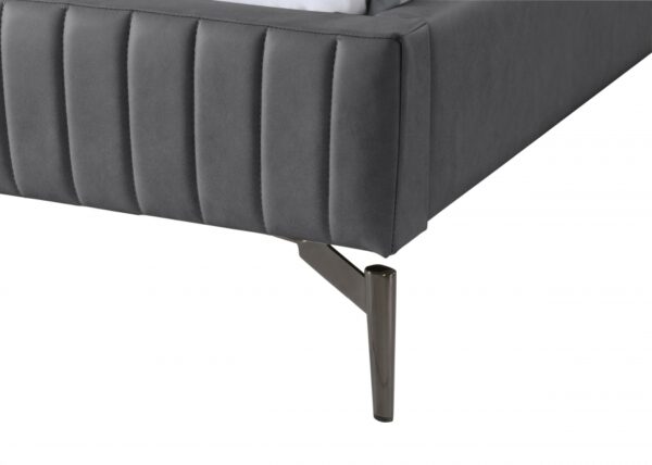 Gallo Vegan Leather Upholstered Twin Bed