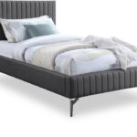 Gallo Vegan Leather Upholstered Twin Bed