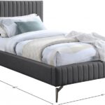 Gallo Vegan Leather Upholstered Twin Bed