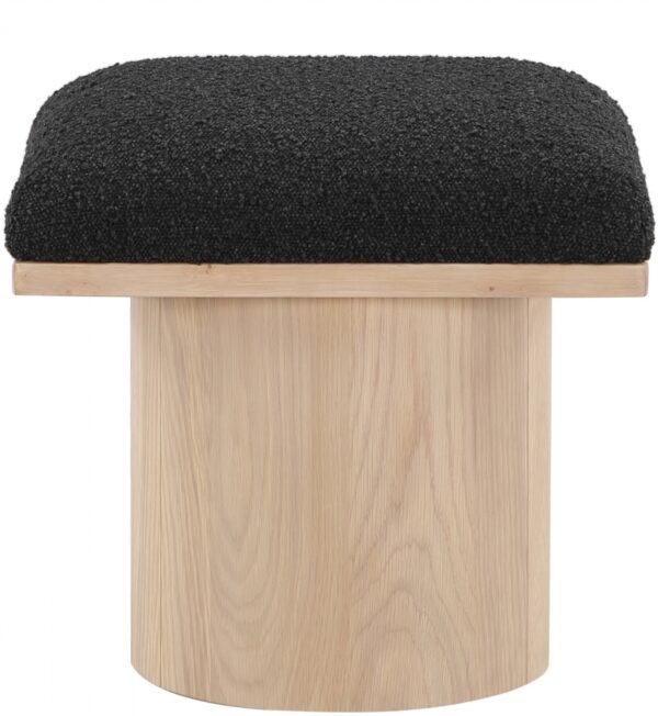 Pavilion Boucle Fabric Upholstered Stool