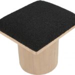 Pavilion Boucle Fabric Upholstered Stool