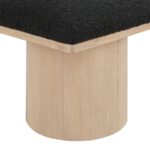 Pavilion Boucle Fabric Upholstered Stool