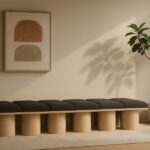 Pavilion Boucle Fabric Upholstered 12pc. Modular Bench