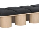 Pavilion Boucle Fabric Upholstered 12pc. Modular Bench