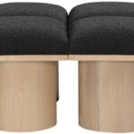Pavilion Boucle Fabric Upholstered 12pc. Modular Bench