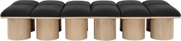 Pavilion Boucle Fabric Upholstered 12pc. Modular Bench