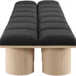Pavilion Boucle Fabric Upholstered 14pc. Modular Bench