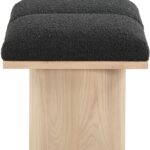 Pavilion Boucle Fabric Upholstered 2pc. Modular Bench
