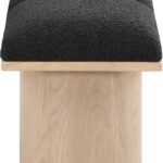 Pavilion Boucle Fabric Upholstered 2pc. Modular Bench