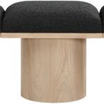Pavilion Boucle Fabric Upholstered 3pc. Modular Bench