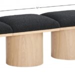 Pavilion Boucle Fabric Upholstered 4pc. Modular Bench