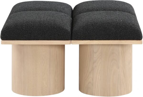 Pavilion Boucle Fabric Upholstered 4pc. Modular Bench