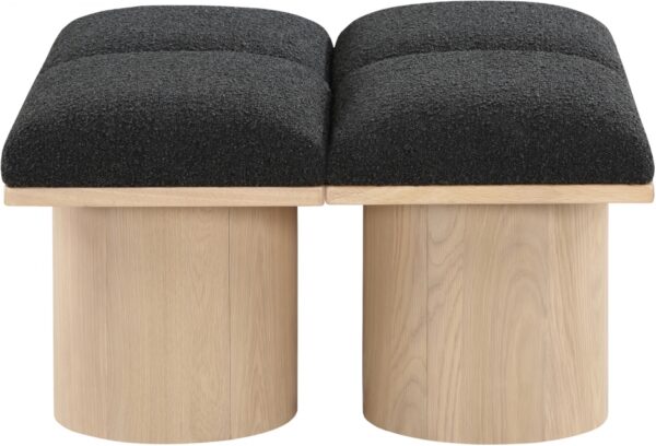Pavilion Boucle Fabric Upholstered 4pc. Modular Bench