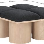 Pavilion Boucle Fabric Upholstered 4pc. Modular Bench