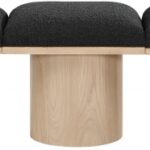 Pavilion Boucle Fabric Upholstered 5pc. Modular Bench