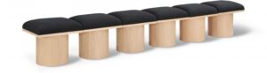 Pavilion Boucle Fabric Upholstered 6pc. Modular Bench