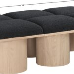 Pavilion Boucle Fabric Upholstered 6pc. Modular Bench