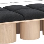 Pavilion Boucle Fabric Upholstered 6pc. Modular Bench
