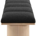 Pavilion Boucle Fabric Upholstered 7pc. Modular Bench