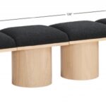 Pavilion Boucle Fabric Upholstered 7pc. Modular Bench