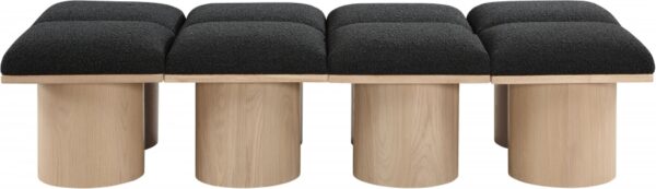 Pavilion Boucle Fabric Upholstered 8pc. Modular Bench