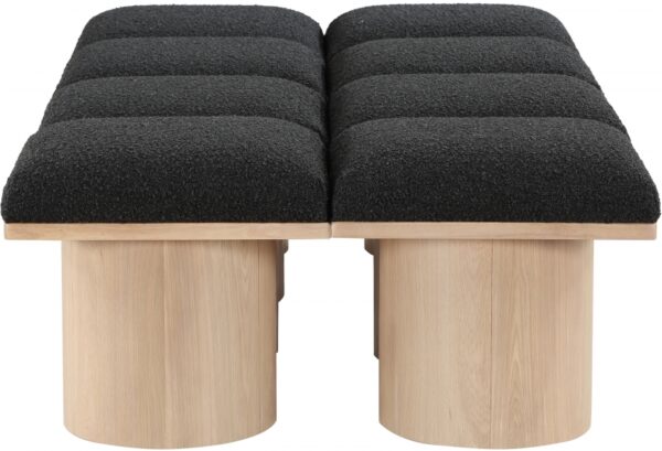 Pavilion Boucle Fabric Upholstered 8pc. Modular Bench