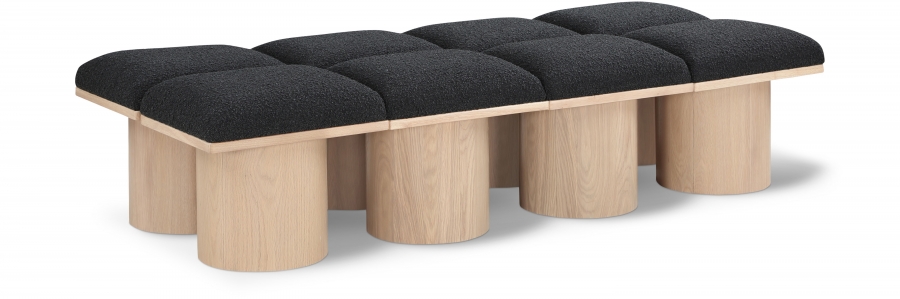 Pavilion Boucle Fabric Upholstered 8pc. Modular Bench